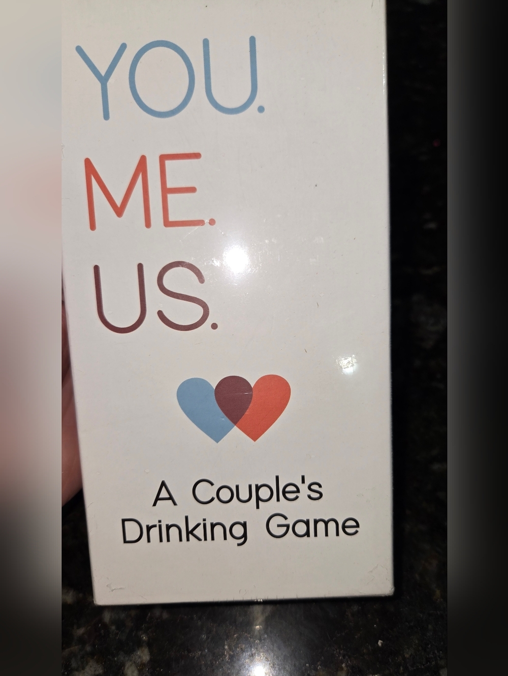 You Me Us Couples Drinking Game New In Box Date Night Fun Party Game